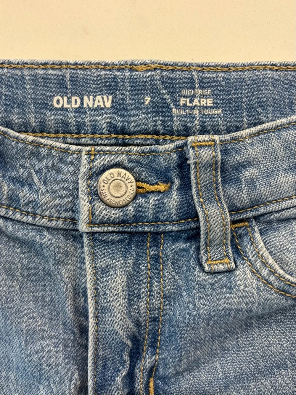 Old Navy Light Blue Flared Girls Jeans